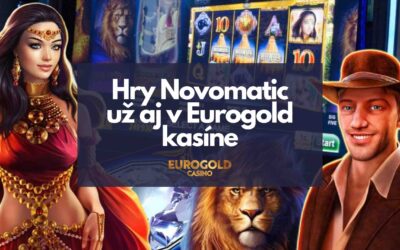 Hry Novomatic už aj v Eurogold kasíne