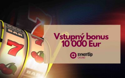 Ako získať vstupný bonus od online kasína Synottip 2025?